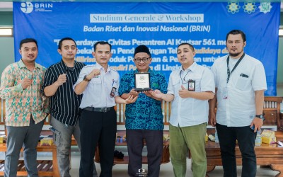BRIN Gelar Workshop Pemberdayaan Santri di Quranic Science Boarding School Al-kautsar 561: Menuju Kemandirian Pangan Berbasis Akhlak dan Inovasi