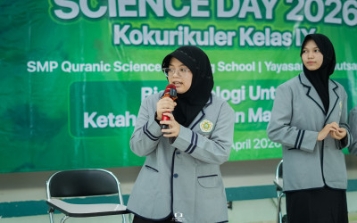 Science Day 2026 SMP QSBS: Menumbuhkan Kreativitas dan Pola Pikir Ilmiah Melalui Inovasi Pangan
