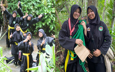 Kegiatan Pengukuhan Para Pesilat Siswa QSBS Al Kautsar 561