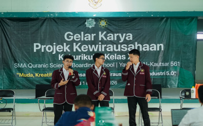 Menumbuhkan Jiwa Entrepreneur: Gelar Karya Kelas XI QSBS Siapkan Generasi Industri 5.0